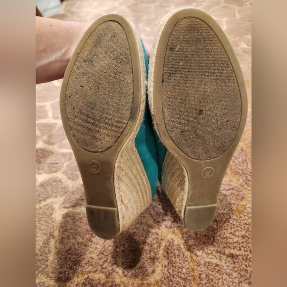 Teal espadrilles - Picture 3 of 3